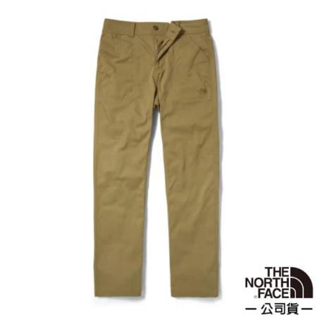 【美國 The North Face】女 登山健行戶外舒適透氣長褲(亞洲版型)/4U9T-PLX 卡其 V✿30E010